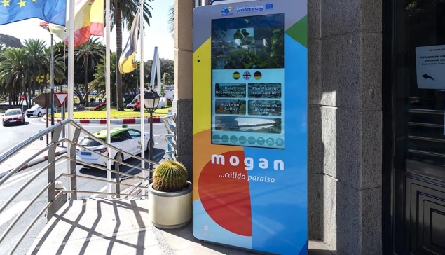 7 nieuwe digitale informatiedisplays geïnstalleerd in Mogán