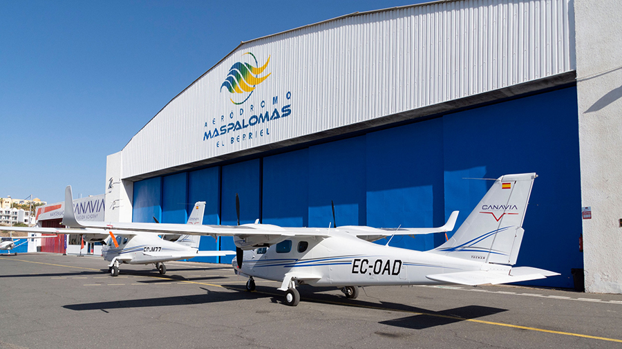 De tweede luchthaven van Gran Canaria verschijnt nu op vluchtvolgplatforms