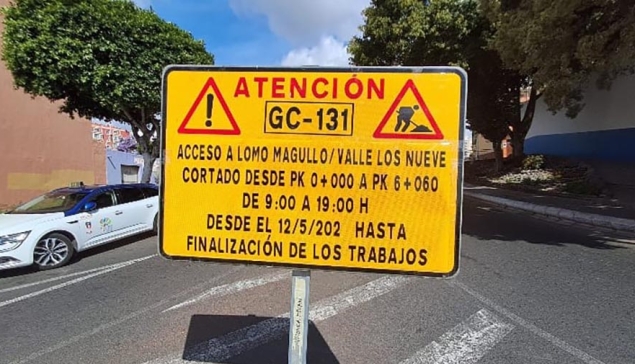 Wegen naar de Barranco de los Cernícalos worden gerenoveerd, daarom zijn er afsluitingen!