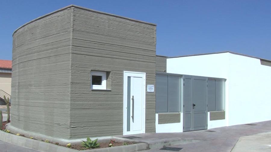 Gran Canaria onthult eerste 3D-geprinte gebouw in Spanje