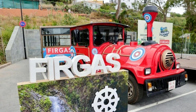 Firgas biedt met de nieuwe minitrein nu een eigen toeristische attractie