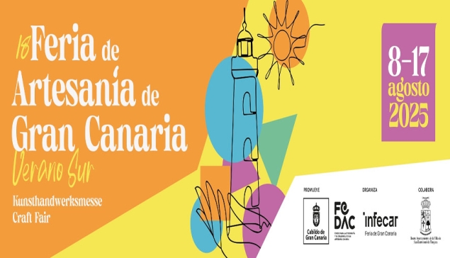De Zomerambachtsbeurs keert terug naar de Vuurtoren van Maspalomas voor haar 18e editie