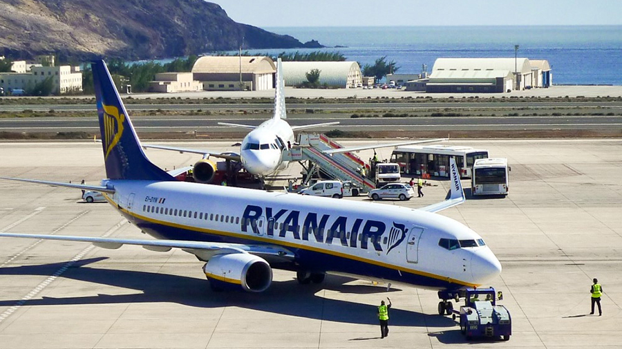 Ryanair-staking zal vanaf 15 augustus vijf luchthavens op de Canarische Eilanden verstoren