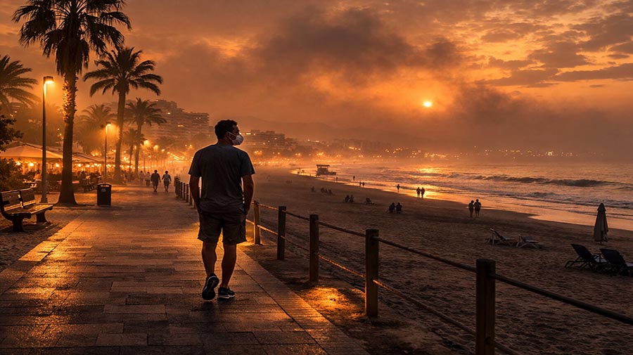 Maspalomas en de smog: De lucht is nu zes keer giftiger dan aanbevolen