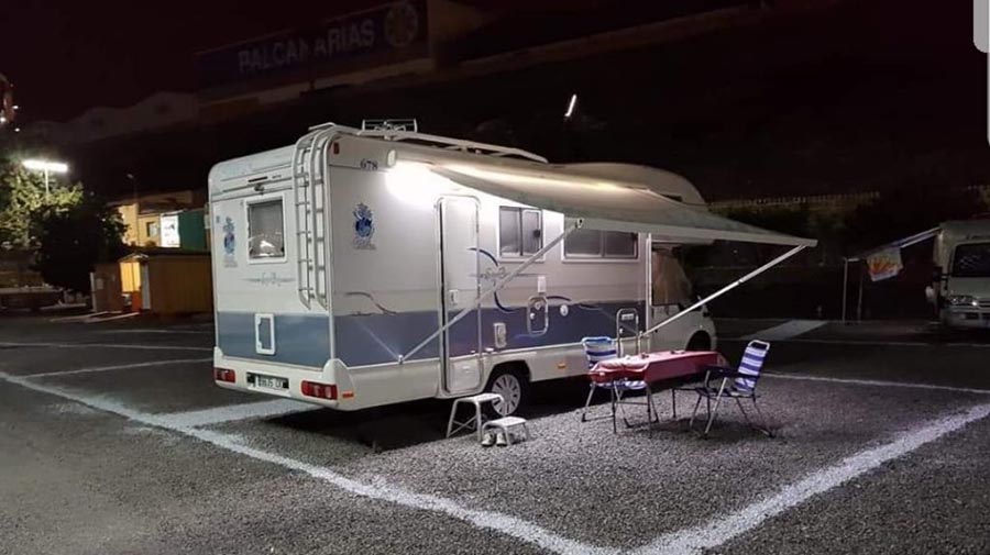 Nieuwe DGT-regels voor campervans en motorhomes met parkeervoorschriften