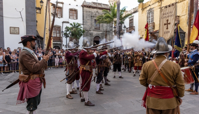 Gran Canaria herdenkt de verdediging tegen de Nederlandse invasie van 1599