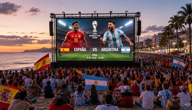 Waar kun je de WK-finale 2026 in Gran Canaria bekijken? Grote schermen en locaties