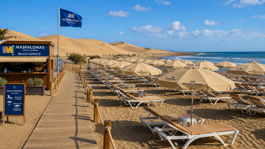 Particuliere exploitant gaat strandservice Maspalomas beheren