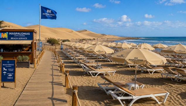Particuliere exploitant gaat strandservice Maspalomas beheren