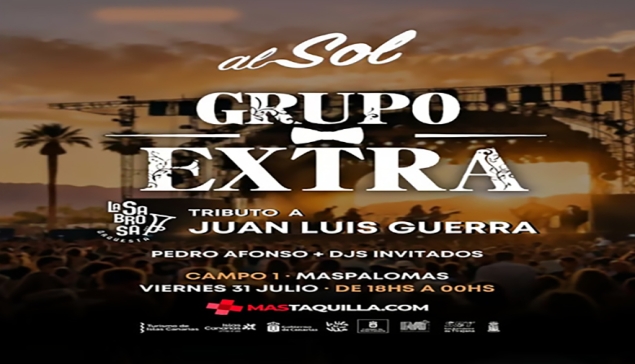 Maspalomas organiseert 'Al Sol Fest' met Grupo Extra en een tribute aan Juan Luis Guerra